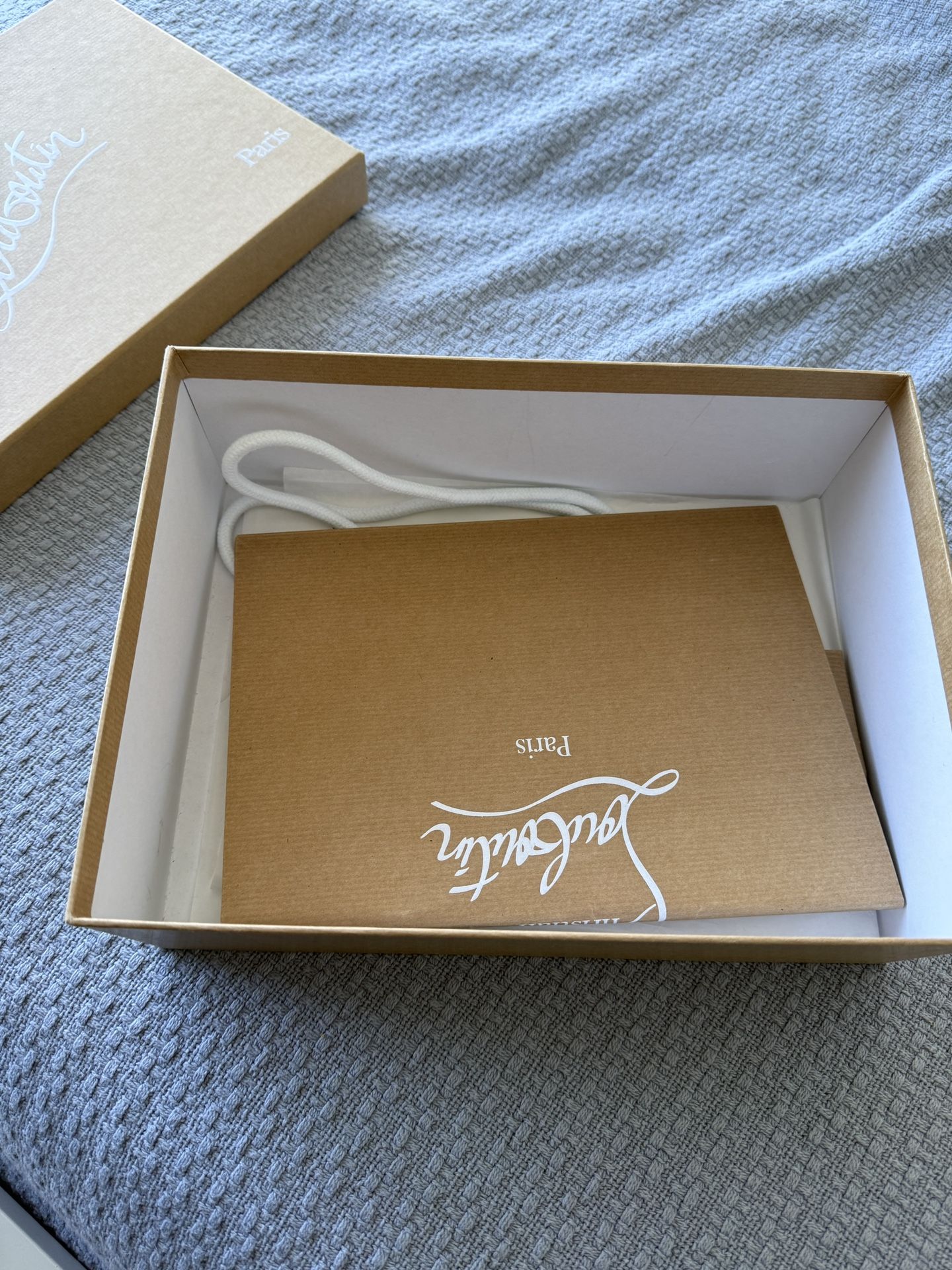 Louboutin Box And Bag