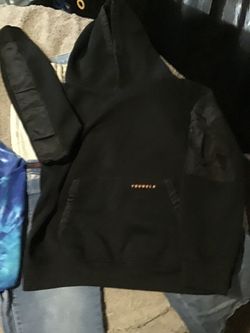 YoungLA Black Pullover Hoodie