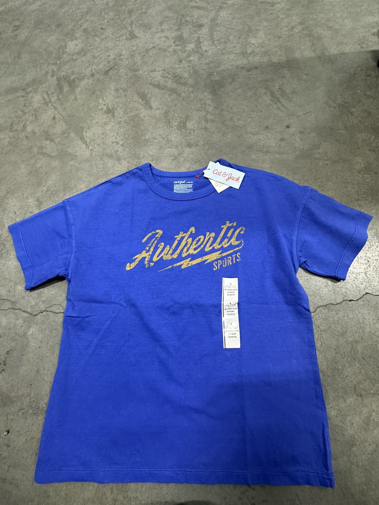 Boys Large Cat And Jack Shirt