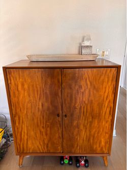 Mid Century Wine & Bar Cabinet