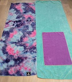 Yoga Towels 3 Set Microfiber Pilates Workout Exercise