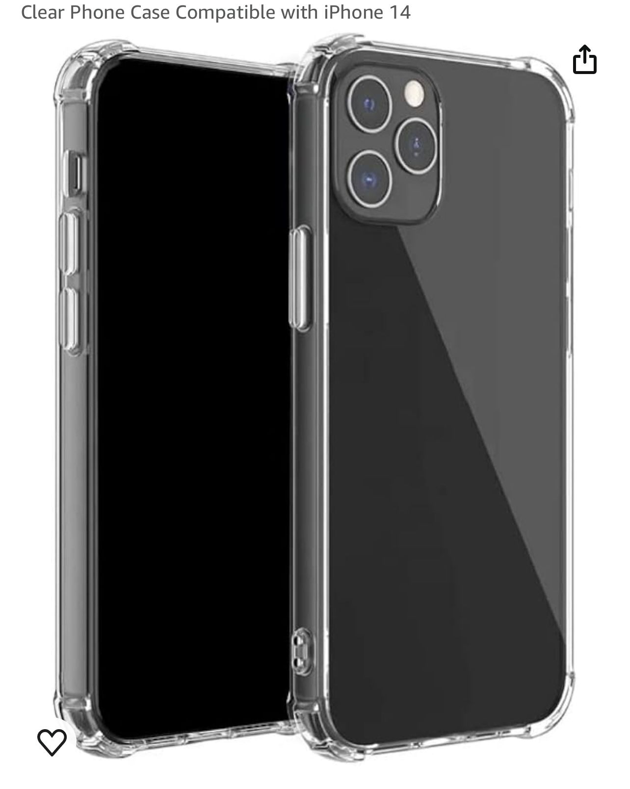 300 Clear Case For iPhone 14 Pro