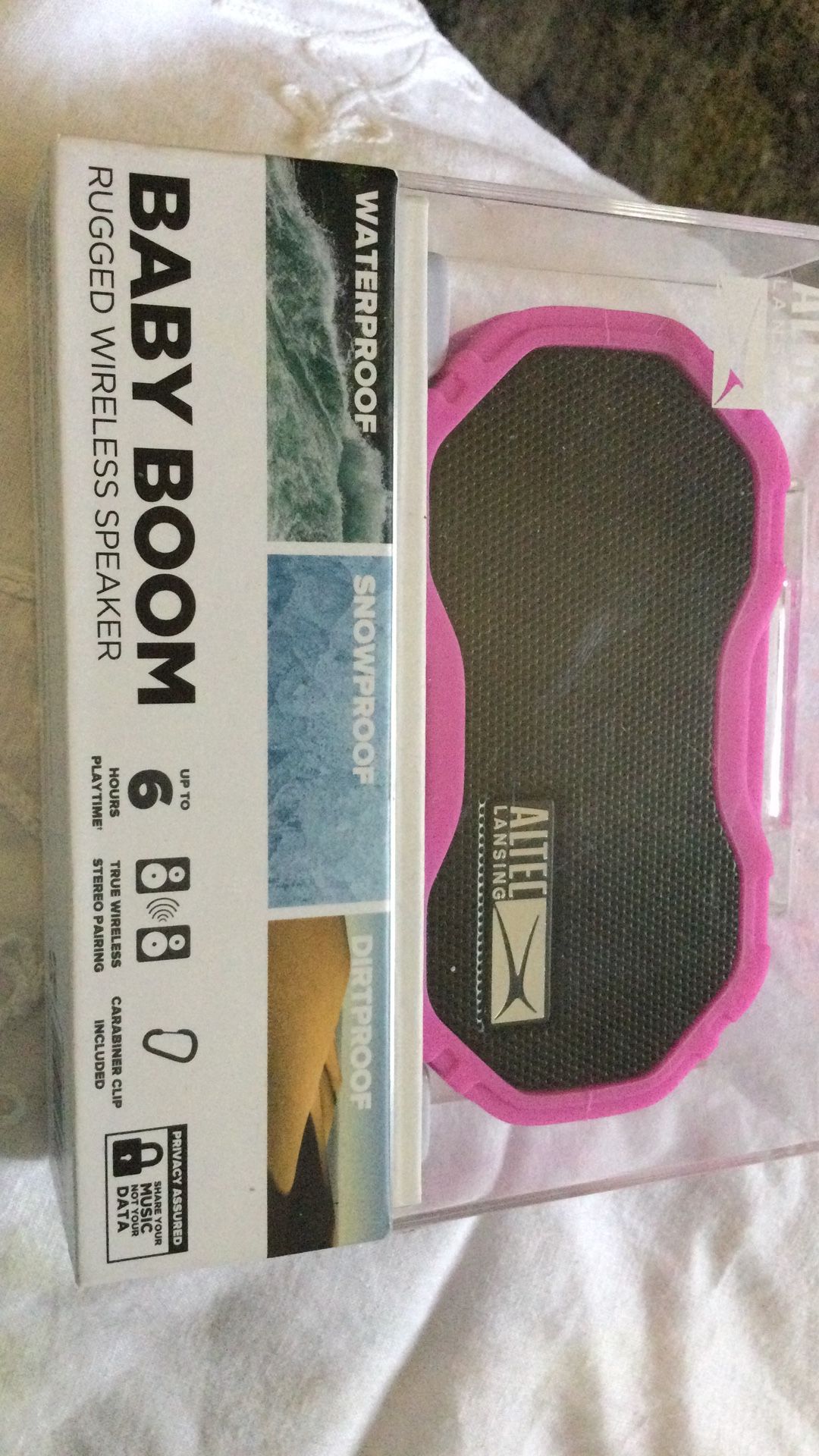 Baby Boom Wireless Speaker $10