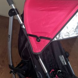 Stroller Pink Visor Canopy