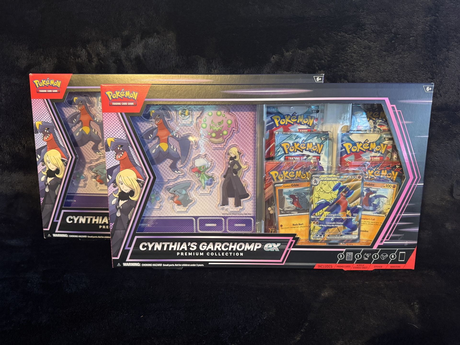 Cynthia's Garchomp ex Premium Collection x2 $45 ea. 