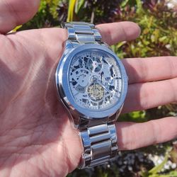 2023 Transparent Fashion Luminous Gear Movement Watch Royal Design For Men