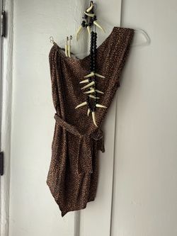Stone Age Cave Lady Flint Stone Costume