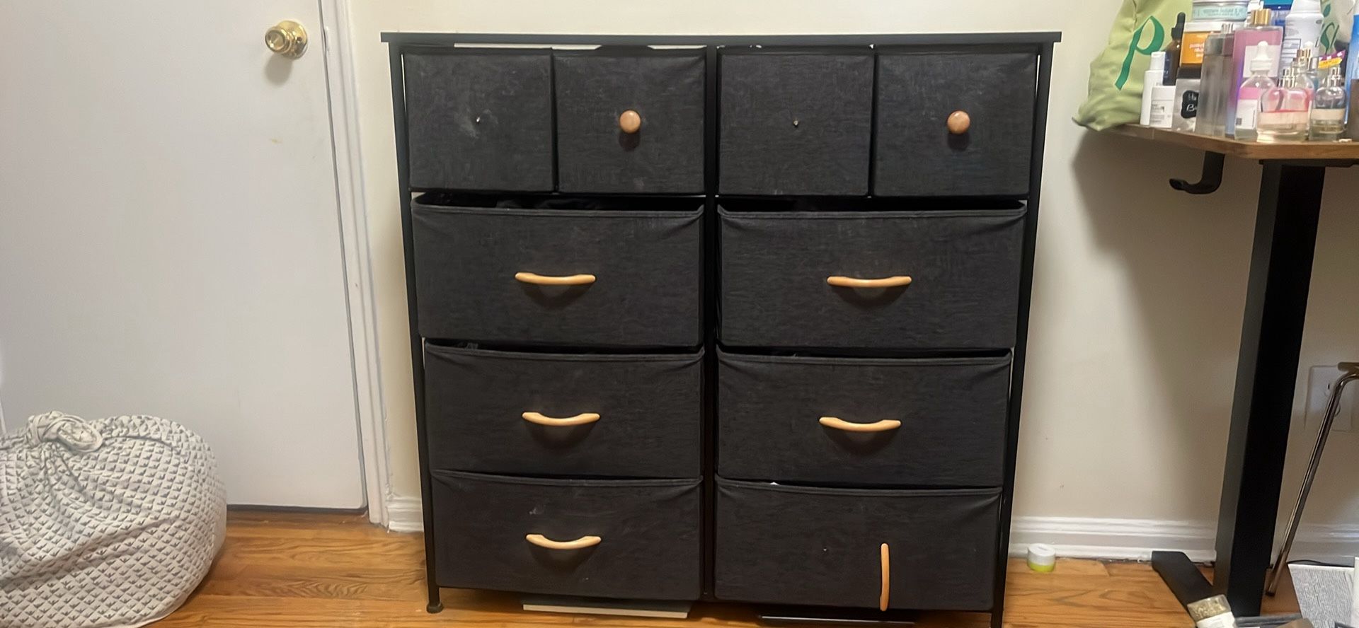 Dresser With 10 Fabric Drawers
