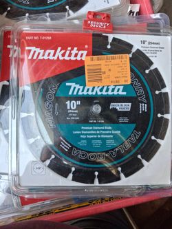 Makita 10" disc new