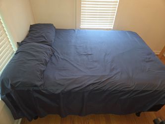 Full size bed.