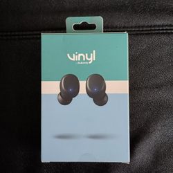 NIB Skullcandy Vinyl True Wireless Black Bluetooth Earbuds