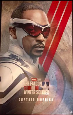 Hot Toys Captain America Falcon Winter Soldier Poster