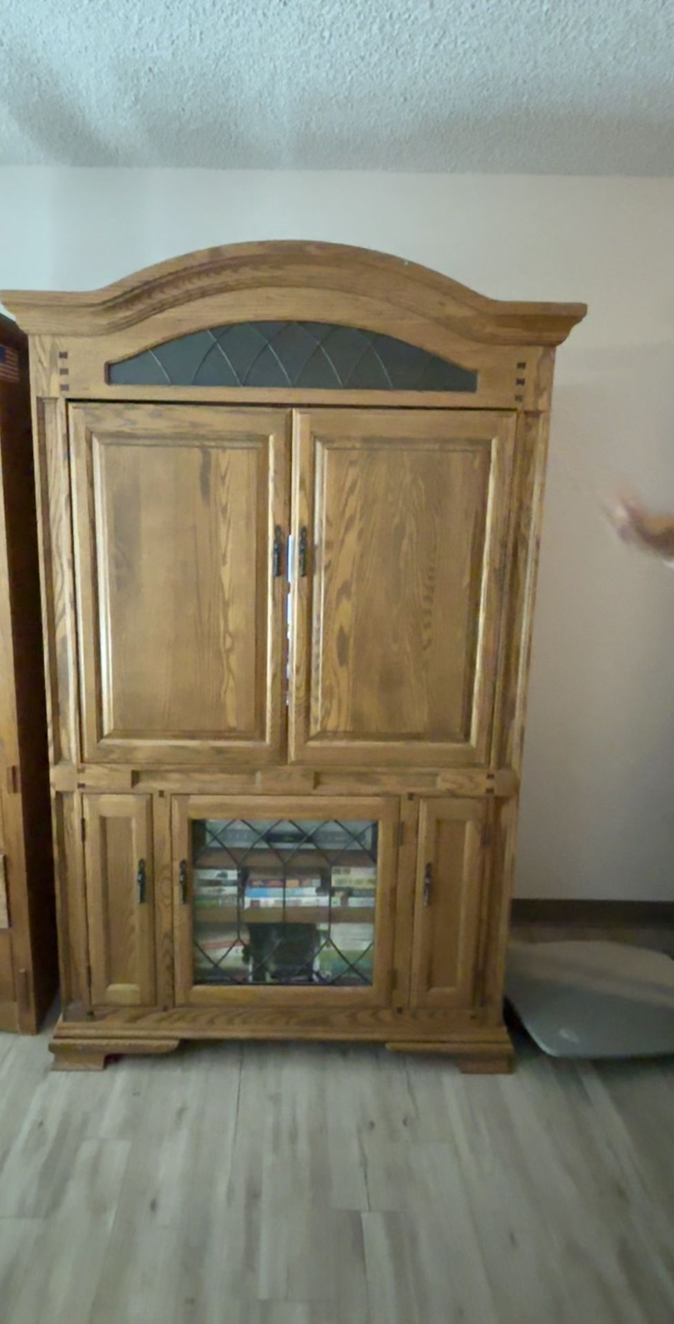 Solid Wood Entertainment Center/Armoire