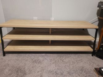 Wooden TV stand