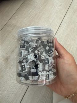 AGIC-REFINER x Creamy White Switches for Mechanical Keyboard DIY, 42gf Linear Keyswitch 3 Pins, Pre Lubed with POM Stem Compatible for MX Mechanical K