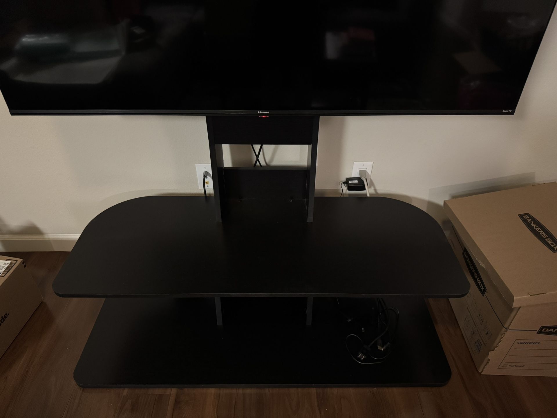 TV Stand With shelves