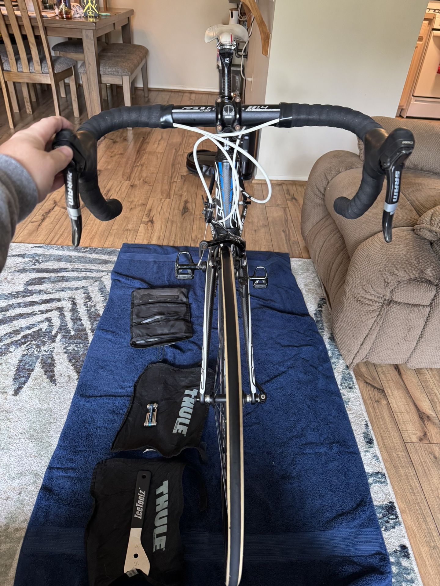 Felt 2010 54” Garmin Team Edition Bike