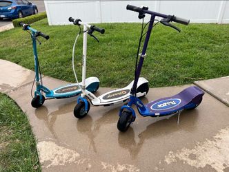 3 Razor scooters for sale. Together or separately