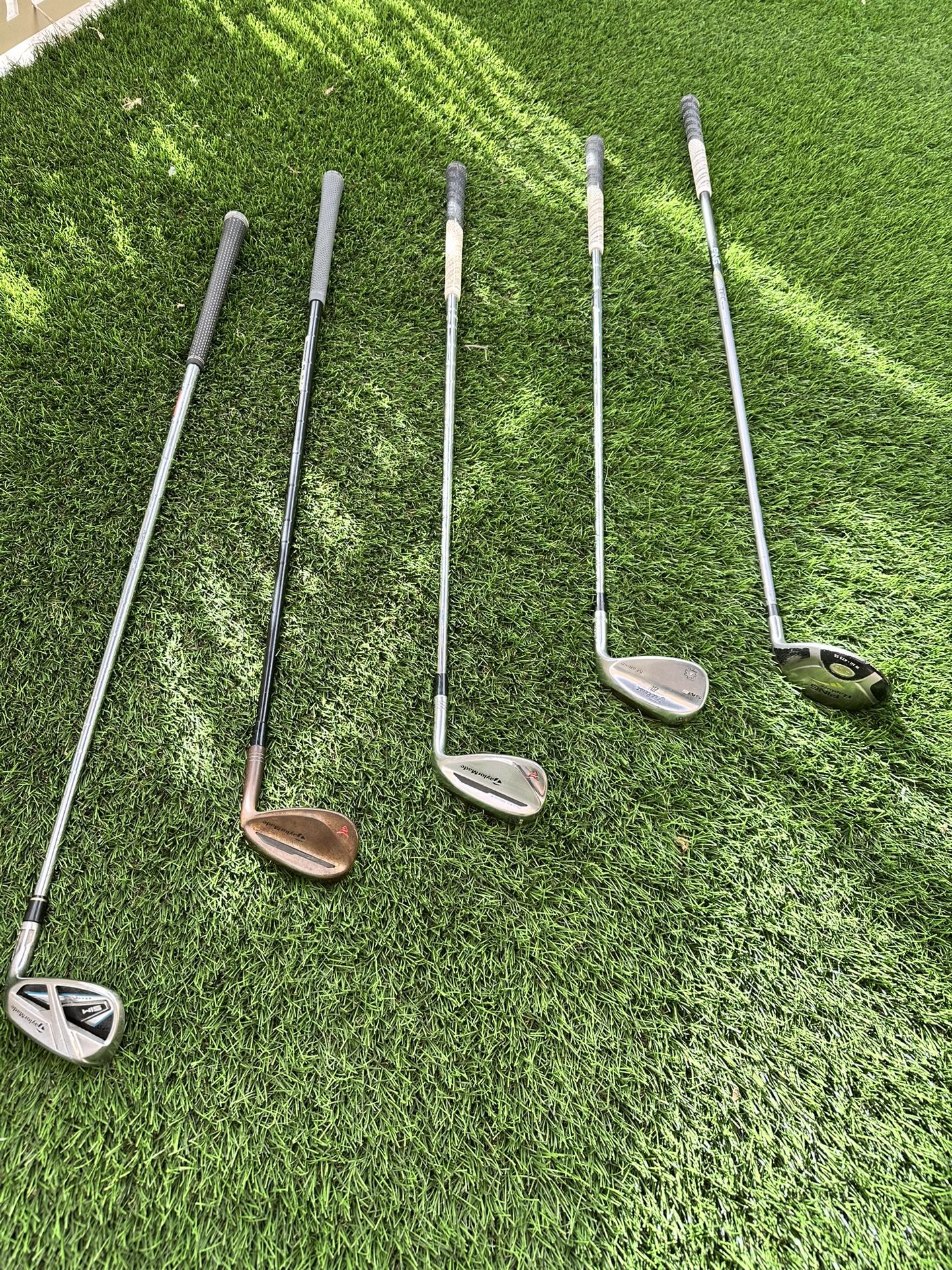 Golf Clubs - Wedges And Hybrid
