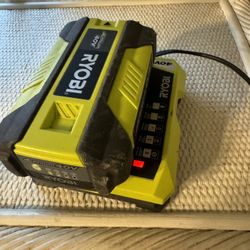Ryobi Battery And Charge 