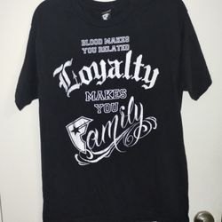Vintage Y2k Mens  Black Famous Stars & Staps Short Sleeve T shirt  L