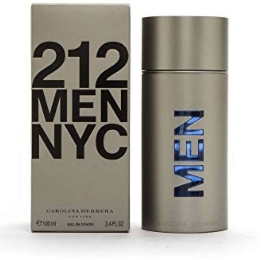 212 men’s fragrance 3.4 oz Carolina Herrera $75
