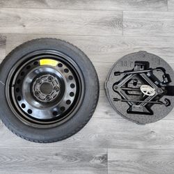Kia Optima Spare Tire and Tools 