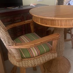 Cafe Table With 2 Chairs 100.00