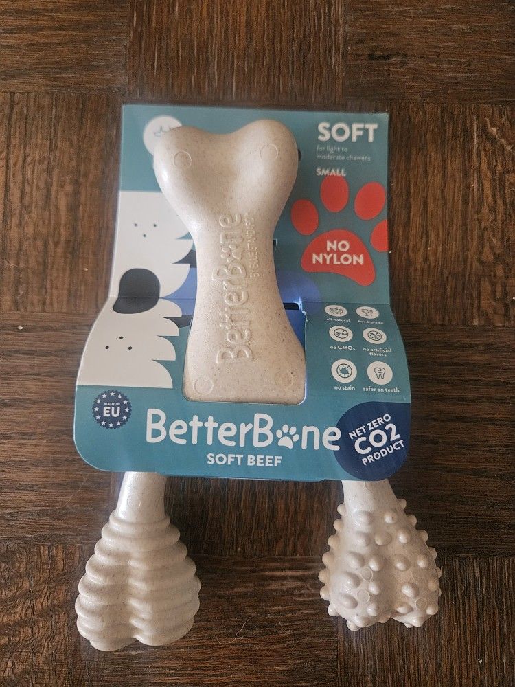 BetterBone Soft Beef DOG Chew Toy Small
