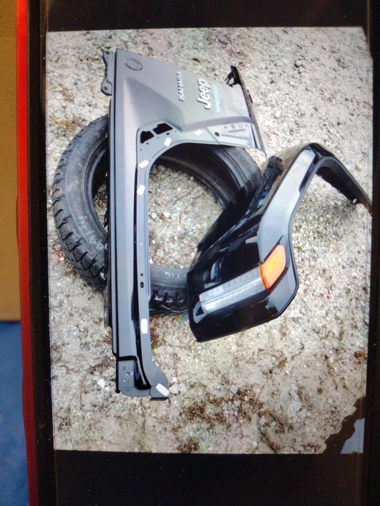 Driver Side Jeep Wrangler Sierra Fenders OEM Parts