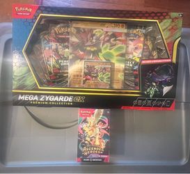 Ascended Heroes Booster Bundle + Mega Zygarde ex Premium Collection
