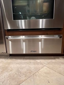 Dacor warming tray/warming drawer - 30 inches stainless steel - works