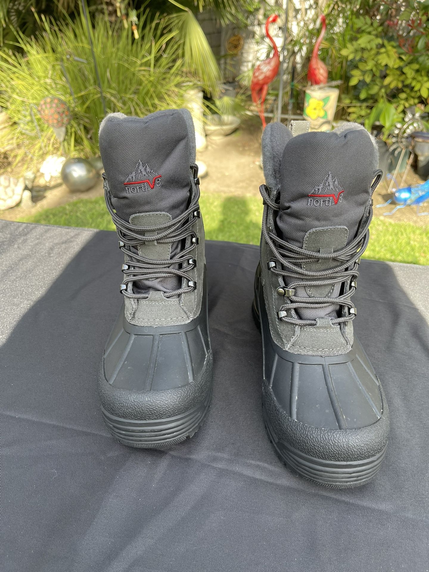NORTIV 8 Men's Insulated Waterproof Snow Boots