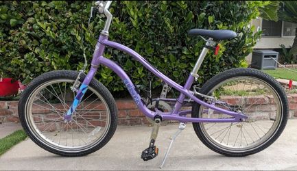 Girls 20" Electra kids bike, bicicleta de niña