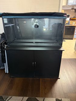 Reptile tank with stand