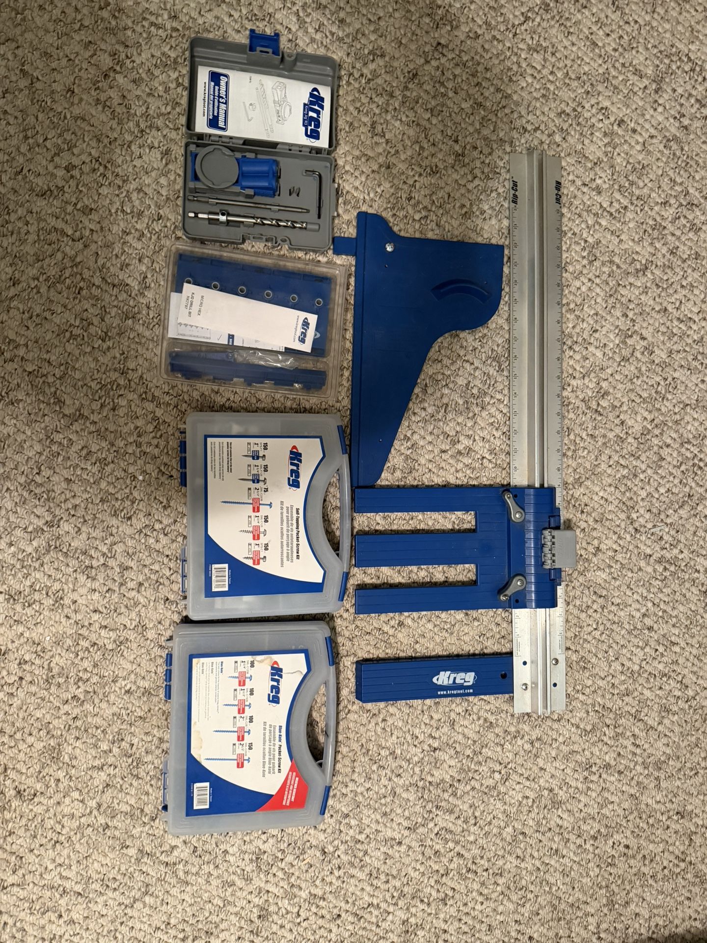 KregTool tools with Screw Sets