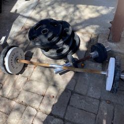 Weights 150lbs Total