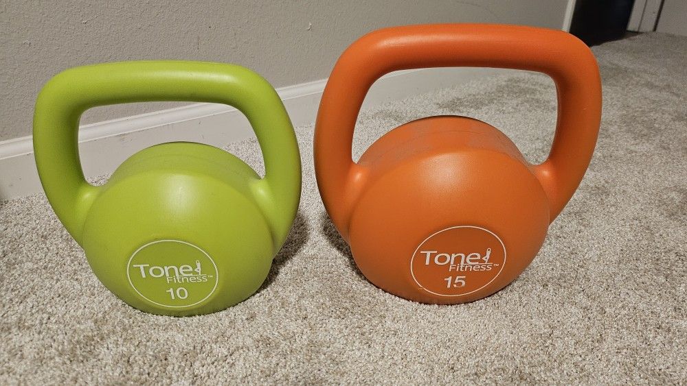 Kettle Bell 10 And 15lb