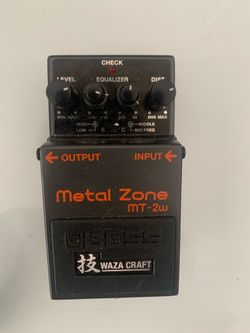Boss Metal Zone Waza Craft pedal