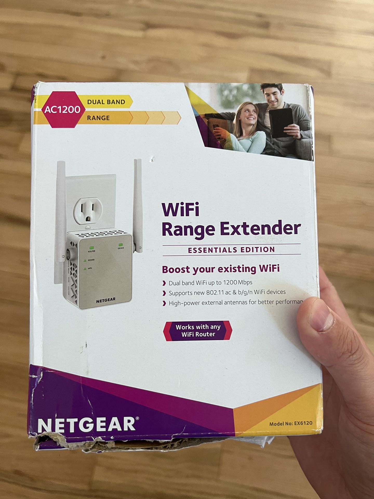 Netgear AC1200 Wi-Fi Range Extender 