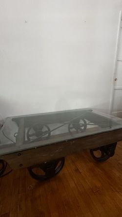 Rail road Coffee Table