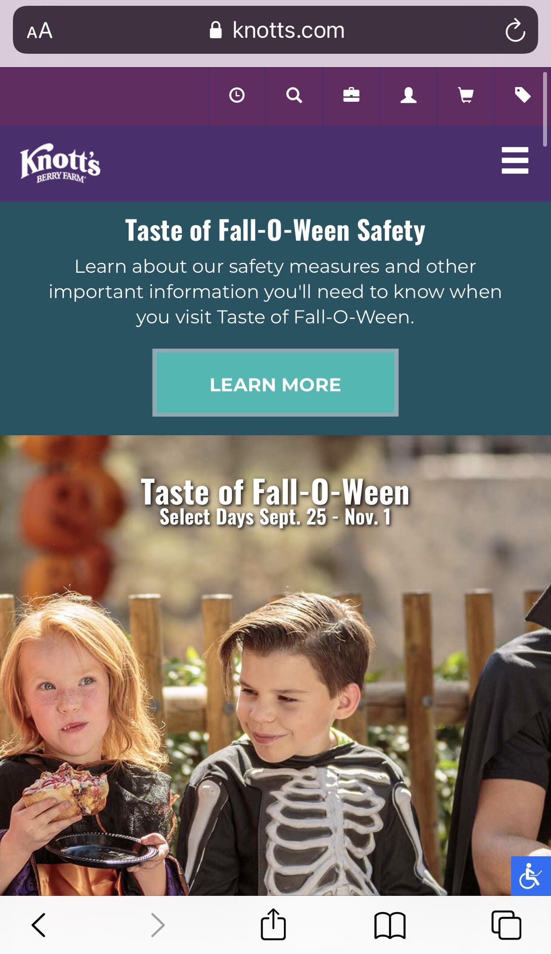 Oct 29 Two Adult Tickets for TASTE OF FALL-O-WEEN