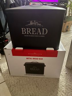 Noonberry Extra-Large Metal Bread Box