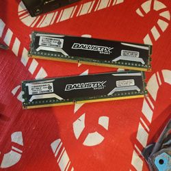 Two Ram Sticks Ddr3 8gigs