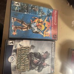 Ps2 Games Jam 2 And Medal Of Honor  Games 