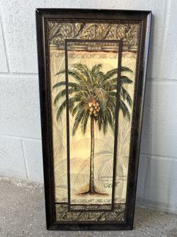 Wall Art Palm Tree