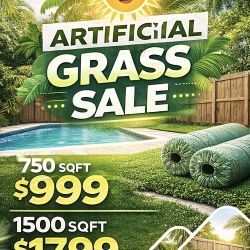 Artificial Grass Summer Sale 