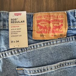 Levi’s Men’s 505 Stretch Jeans