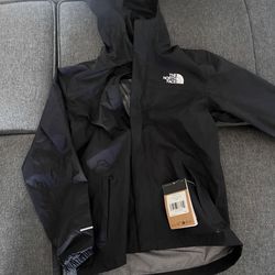 Northface Boys Antora Rain Jacket TNF Black