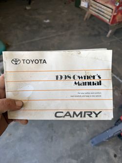 1998 Camry owners manual
